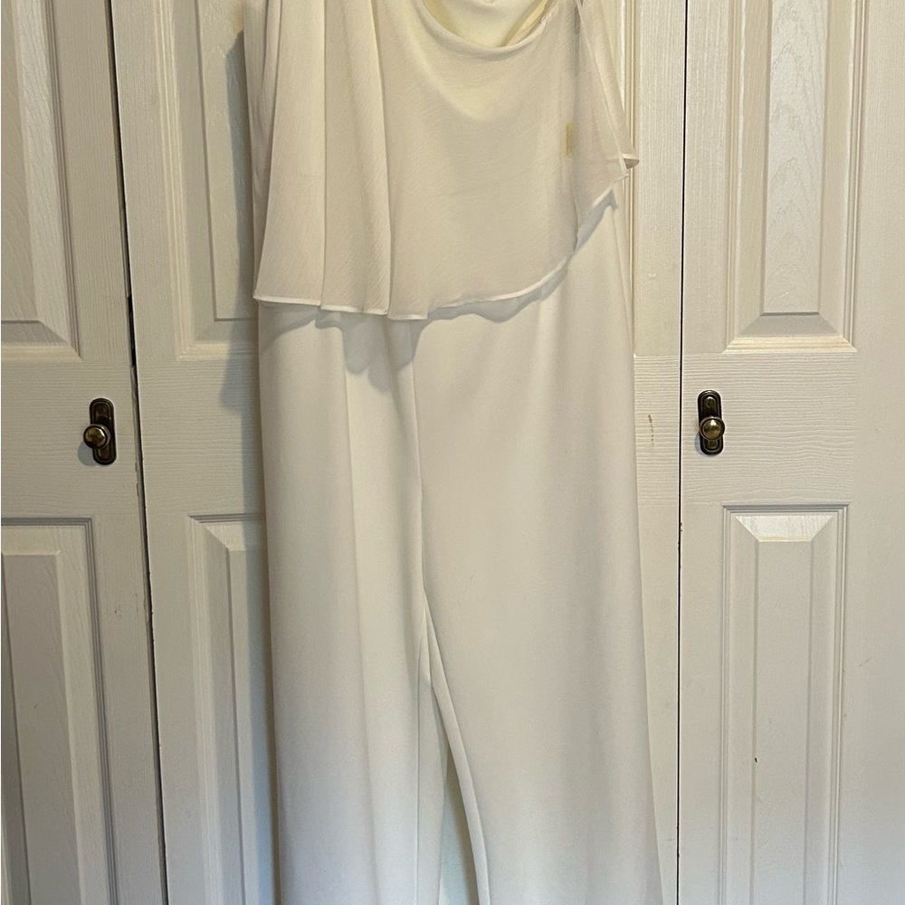 Calvin Klein Elegant Cream Jumpsuit